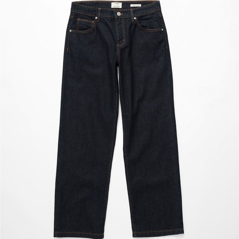 Cotton On Low Loose Dark Denim Jeans